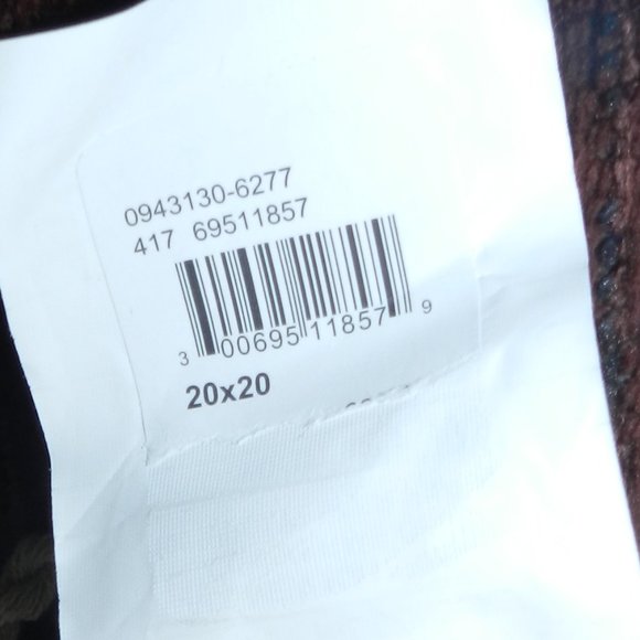 Mosaic Decorative Throw Pillows 20"x20" & Pillow cases Boho Chic  NWT/NEW! - Picture 12 of 14